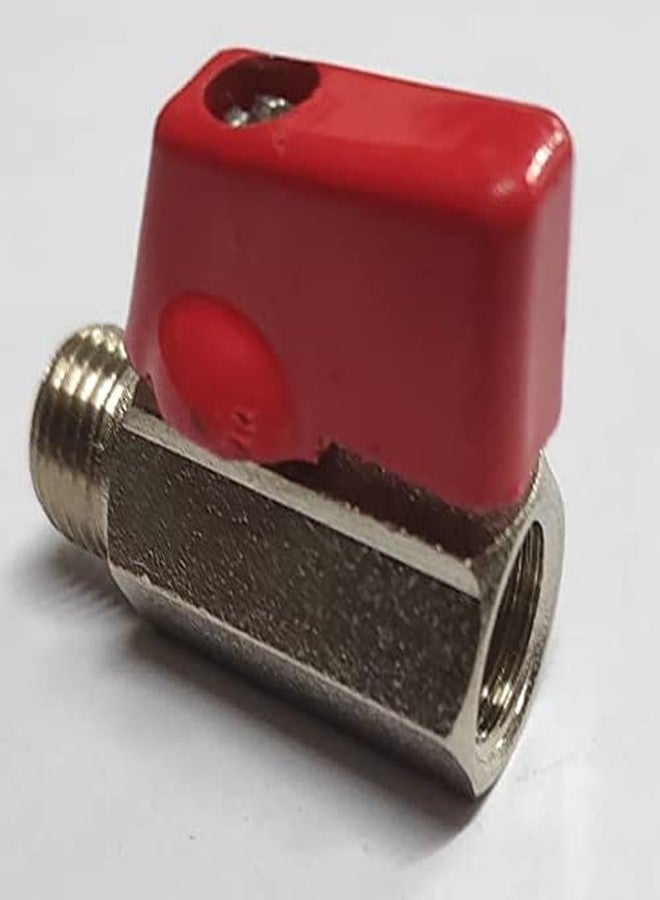 DLEIN 1/4"Thread Brass Ball Valve Air Compressor Hose Fitting valve (Male & Female) material sufficient thread length & wall thickness failure free useful product Air Compressor Thread Ball Valve 1pc - Image 3